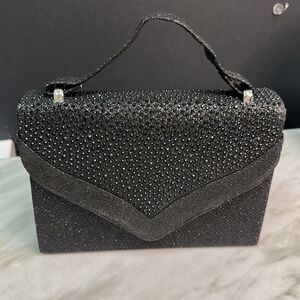 Black Bling Mini Purse